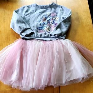 Girls Disney Princess 2 piece set 5T